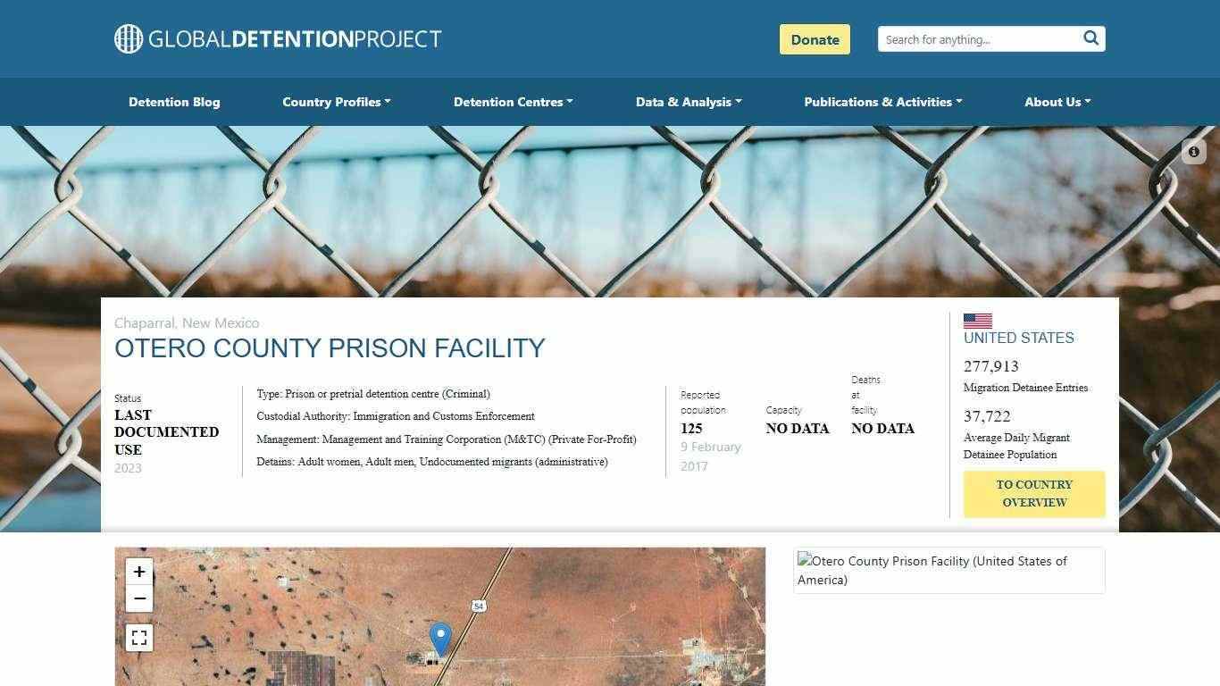 Detention centre - Global Detention Project | Mapping immigration detention around the world